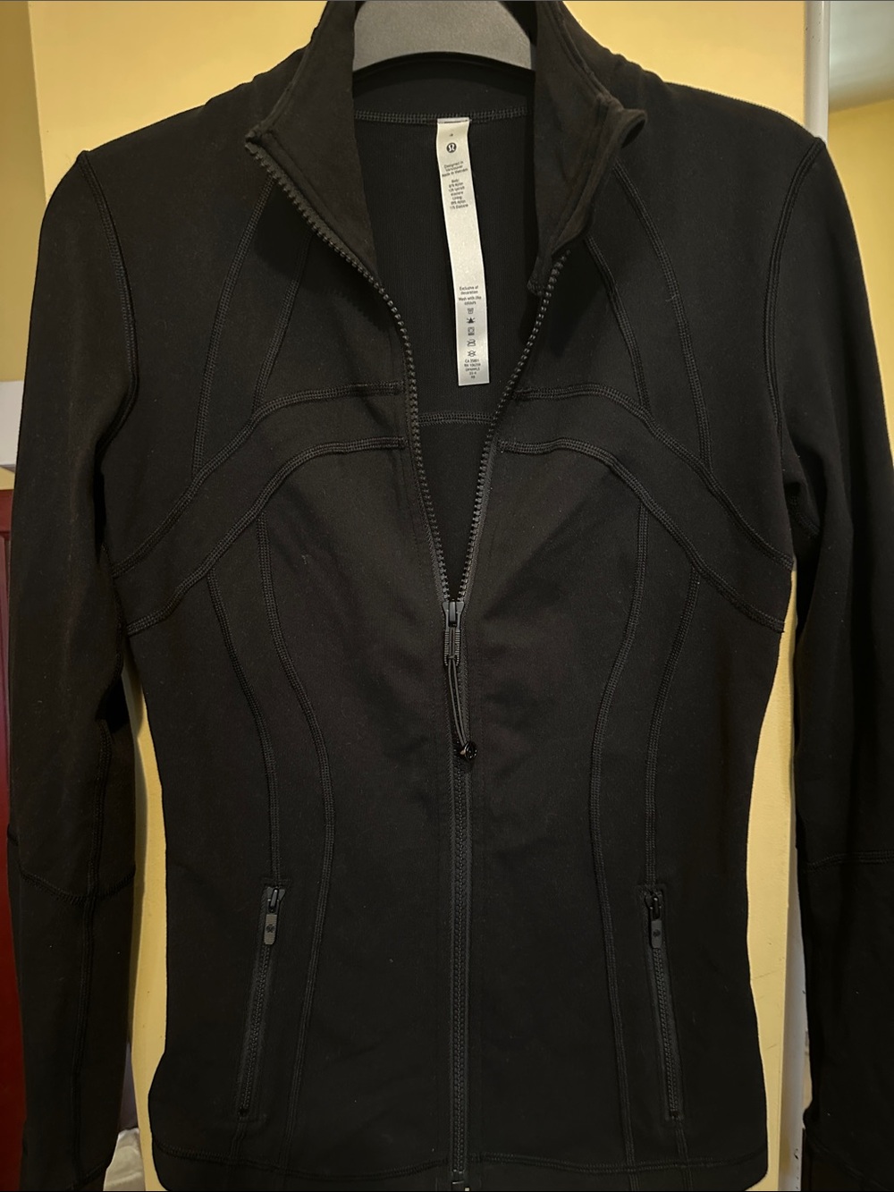 lululemon athletica Black Utility Zip Jacket
